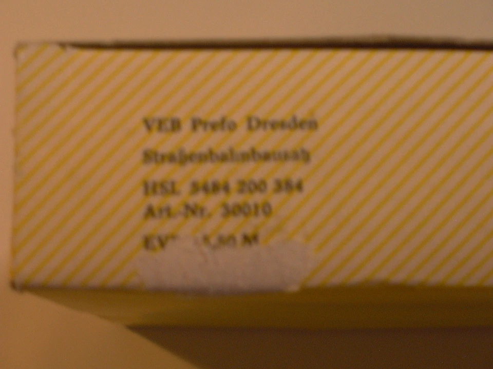 PREFO H0 30010 Bausatz Historische Straßenbahn ET54 EB54 *NEU*OVP*ABZIEHBILDER* - Bild 2 von 4