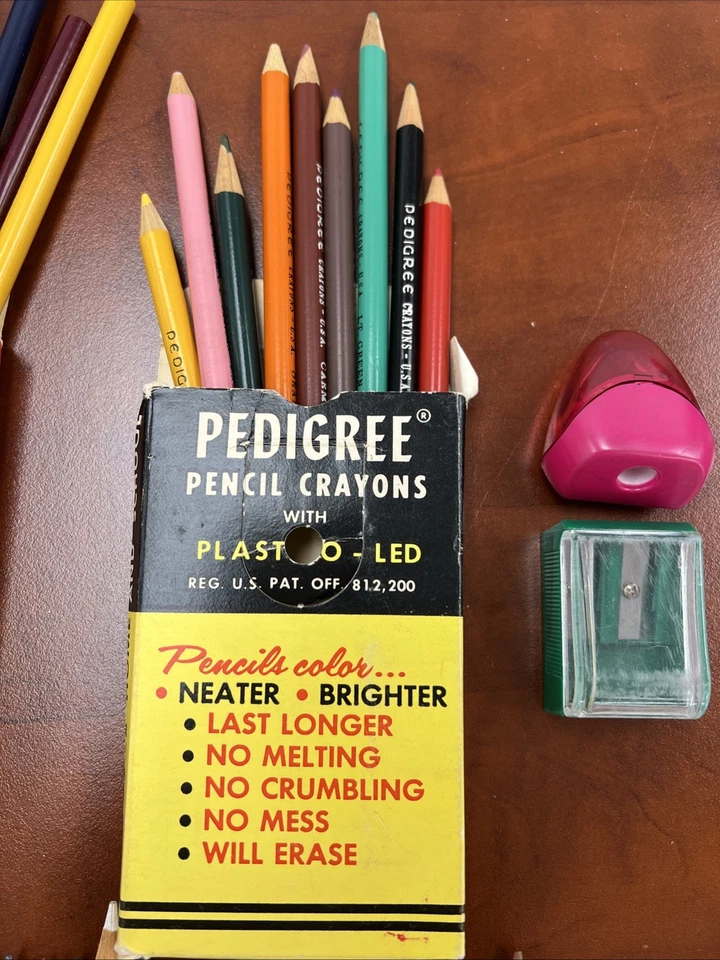 VTG Art Pencils Lot Pro Art, Crayola, Prang  - Image 4 of 4