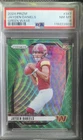 💥2024 Panini Prizm - Rookies Jayden Daniels #347 Green Wave Prizm (RC) PSA 8