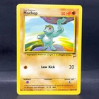2000 POKEMON BASE SET 2 MACHOP 78/130 (LP) COMMON