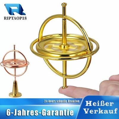 Finger Gyroskop Druckentlasten Kreisel Wissenschaftlich Pädagogisch Spielzeug - Bild 1 von 4