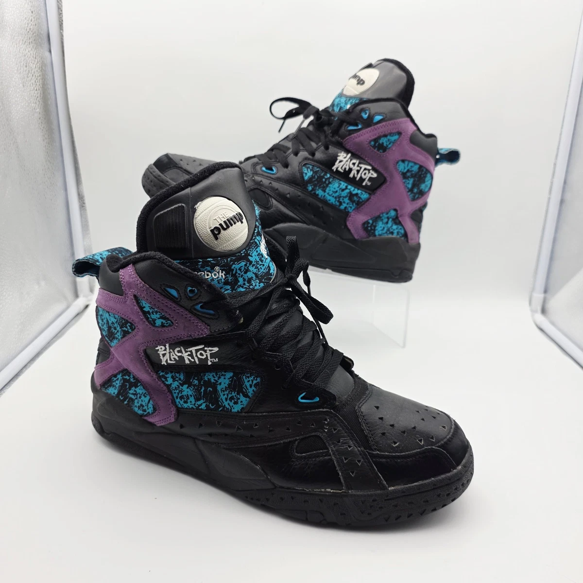 Reebok Blacktop Battleground Black Extreme Purple for Sale