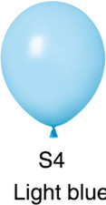 Standard Light Blue Latex Balloon