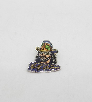 Macho Man Randy Savage Anstecker Pin / Metall Stecker - ca. 3 cm -  vintage