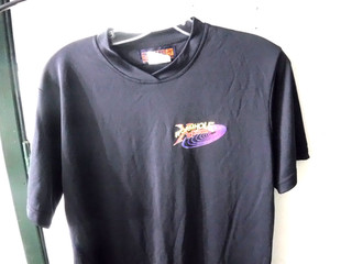 STARGATE SG 1 TV SERIES CREW GIFT 100TH EPISODE WORMHOLE SHIRT
