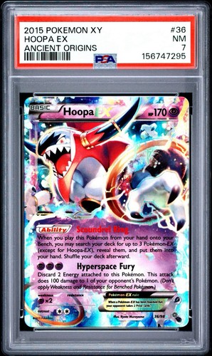 Hoopa-EX graded PSA 7 for sale on eBay