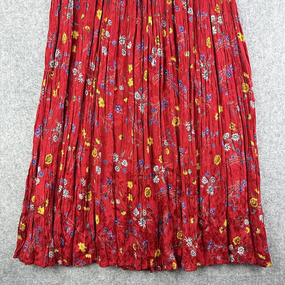Requisitos Maxi Falda Mujer XL Ditsy Floral Pradera Campo Campesino Foto 3 de 4
