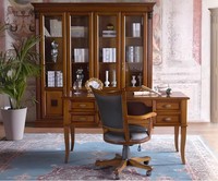 BüRo Set Einrichtung Schreibtisch Tisch Chefsessel Sessel 2Tlg Set Barock Rokoko