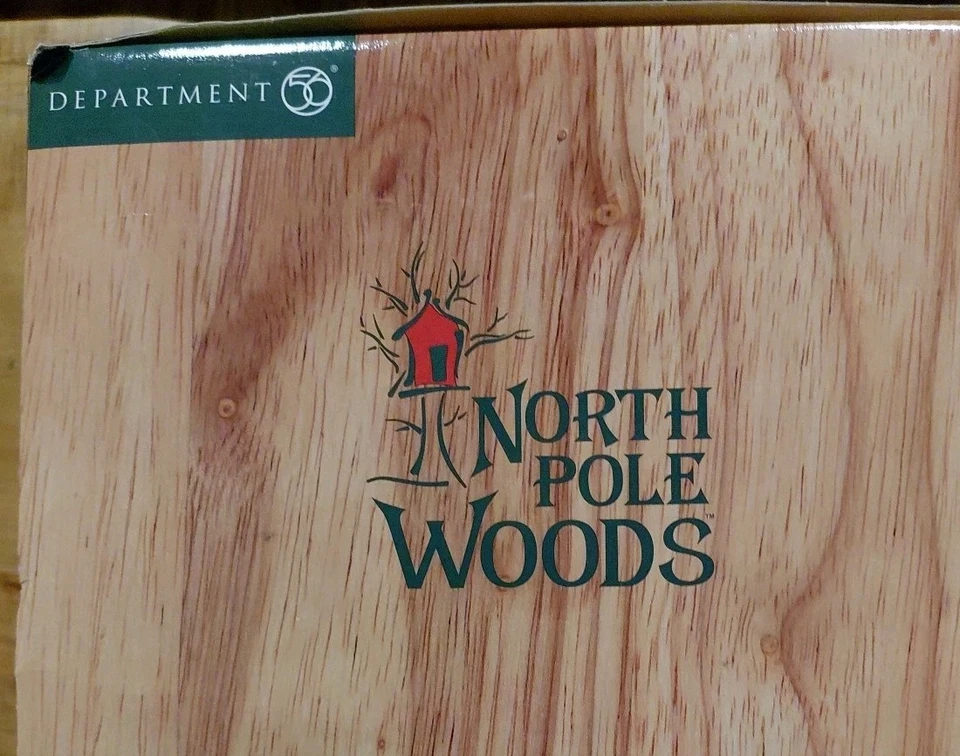 Department 56 Town Meeting Hall North Pole Woods Christmas Village #56880 New - Image 4 of 4