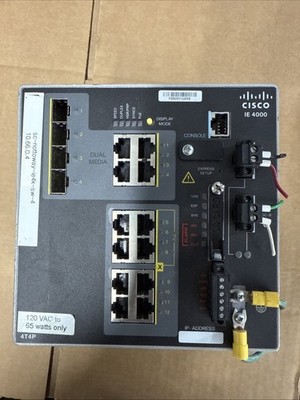 IE-4000-4T4P4G-E Cisco 4000 Series Industrial Switch