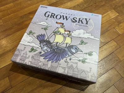 GROW SKY Board Game Strategic Resource Management Fantasy Flying Ship Adventure