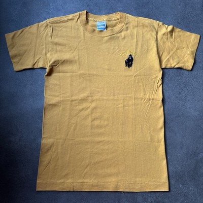 Screen Stars Berliner Zoo Vintage 90er Single Stitch T-Shirt Gr. S Gelb Unisex