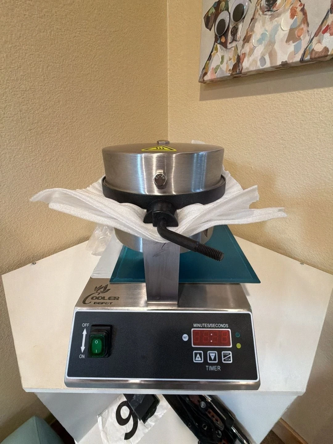 Cooler Depot Commercial Electric Waffle Maker