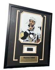 Maxime Talbot Authentic Game Used Stick Collection Pittsburgh Penguins #44