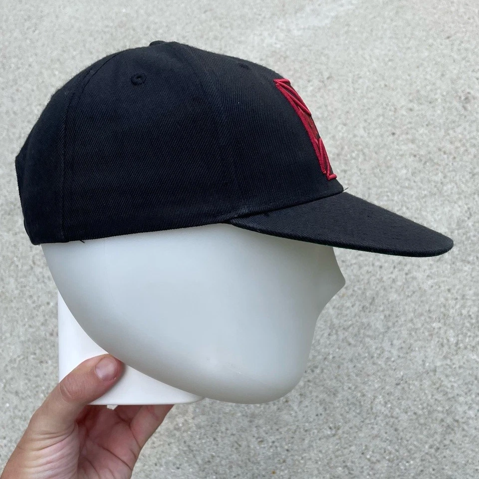 West Coast Choppers Custom Built Motorcycles Classic Black Snapback Hat - Image 4 of 4