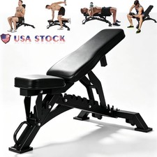 Adjustable Foldable Weight Bench for Home Gym Strength Training Workout Bench