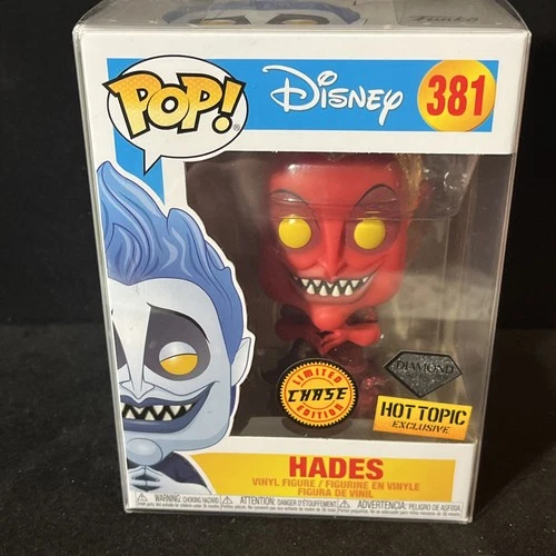 Funko Pop! Disney Hades (Diamond) Chase Hot Topic Exclusive #381 w/ Protector