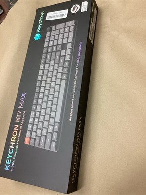 Keychron K17 Max 96% Layout QMK/Launcher Ultra-Slim keyboard BROWN TACTILE