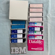 Vintage PC Computer IBM BASIC Compiler V2.01 1985 Microsoft Quick v1.0 1982 ISAM