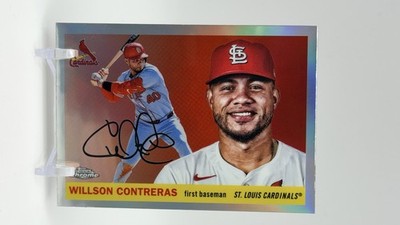 2025 Topps Chrome Platinum #108 Willson Contreras Refractors