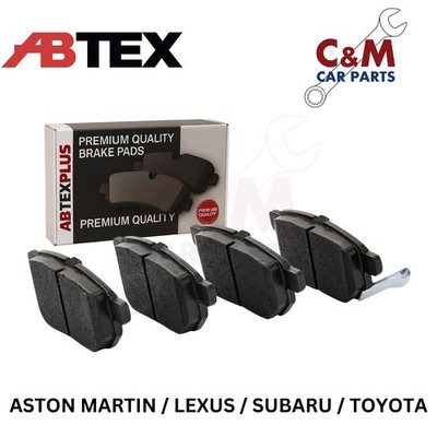 Abtex Rear Brake Pads fits TOYOTA URBAN CRUISER 2009-2016