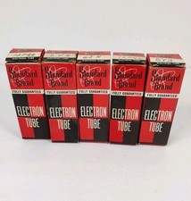 Vintage Standard Brand Television Electron Tubes Lot Of 5 Untested