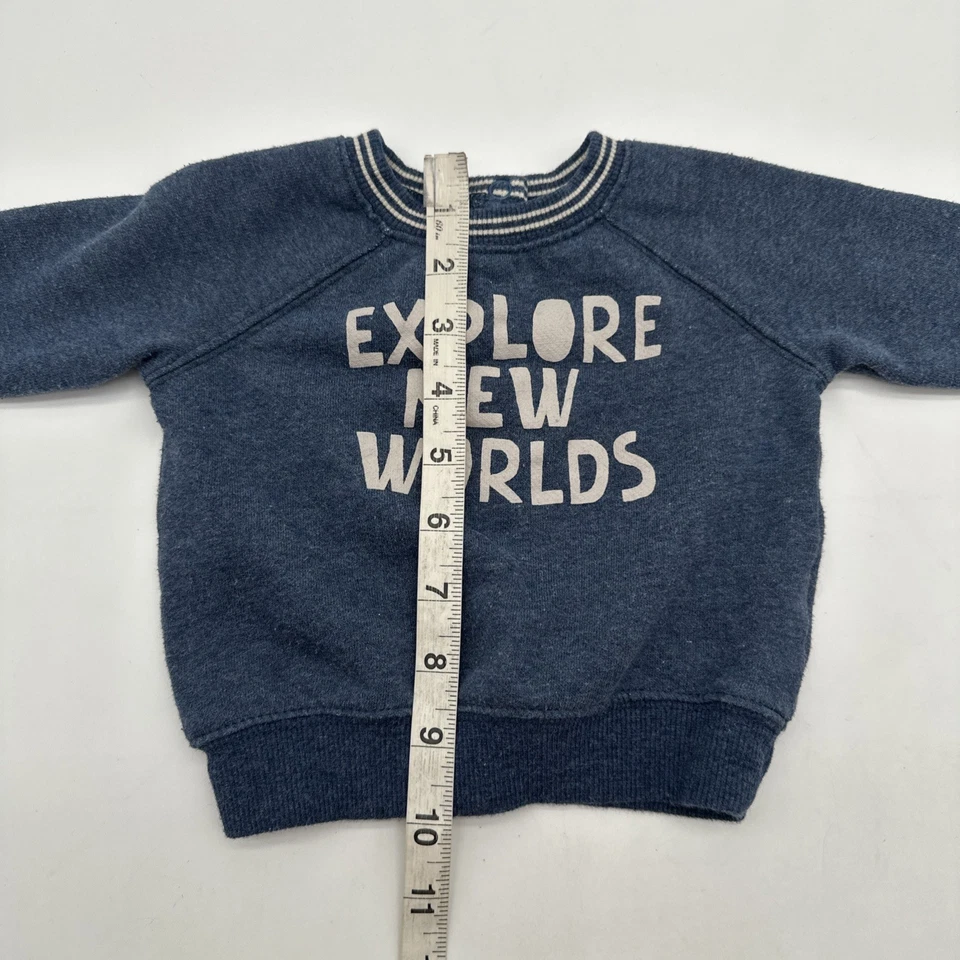 Gymboree Toddler Boys Size 3-6 M Navy Sweater..#26361 - Image 4 of 4