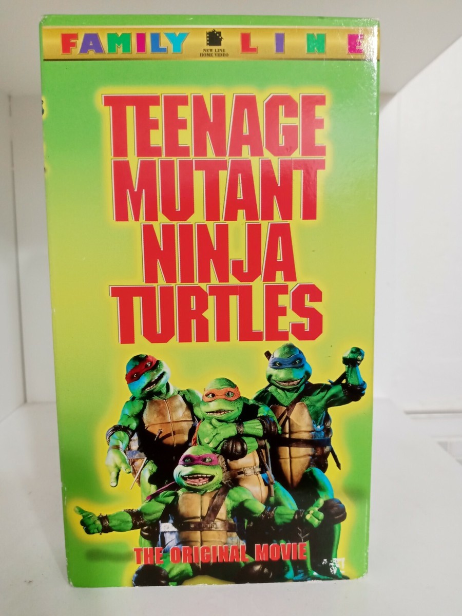Teenage Mutant Ninja Turtles - The Movie (VHS, 1997) The original