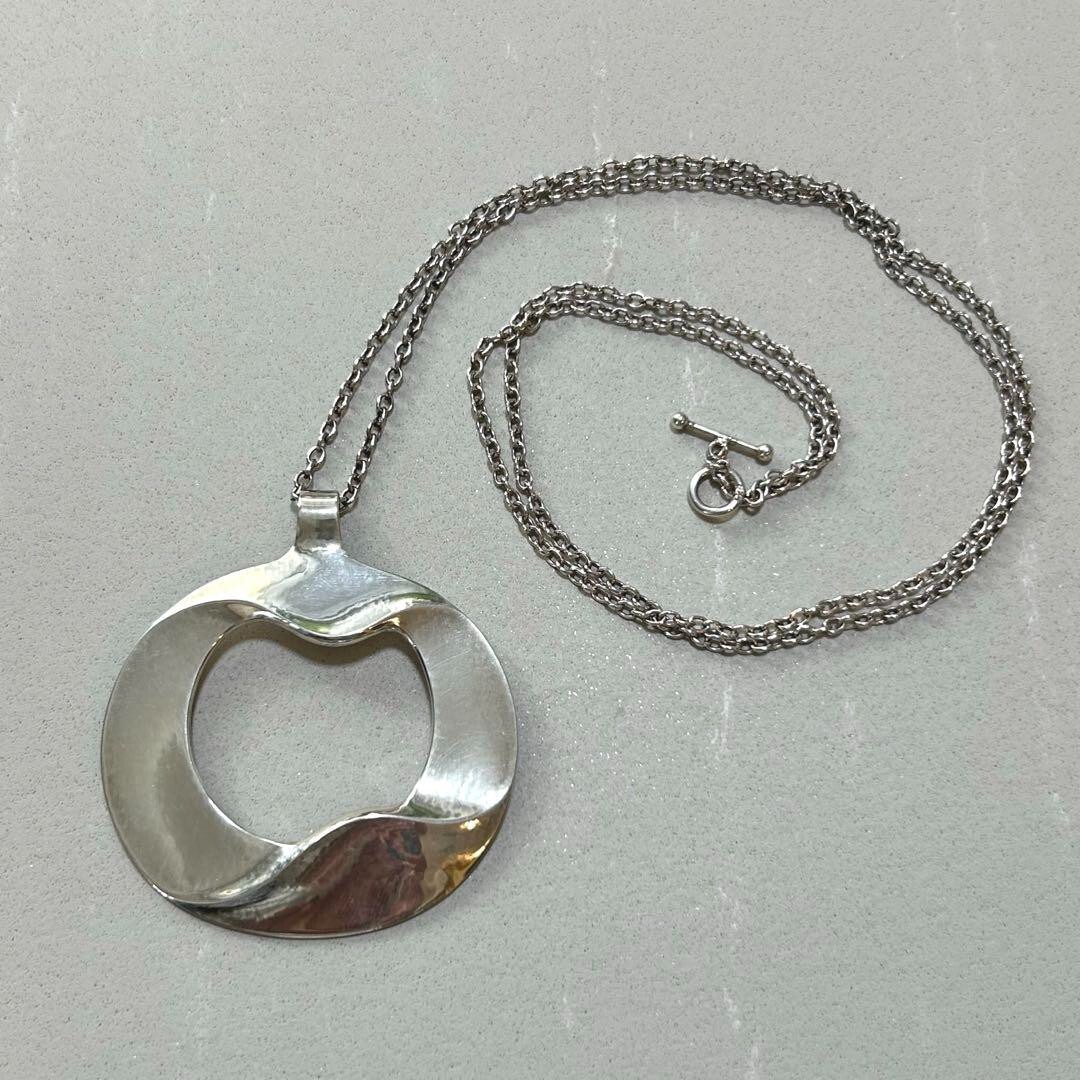 Vintage Georg Jensen Sterling silver 925 Long Necklace 121