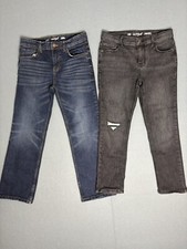Cat Jack Jeans boys size 12 blue black Bootcut Tapered