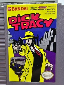 Dick Tracy (Nintendo Entertainment System, NES 1990) Complete in box CIB
