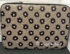Kate Spade Staci Herringbone Floral Printed Laptop Sleeve K8102 New