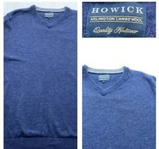 Howick Arlington V-neck 100 Lambswool 