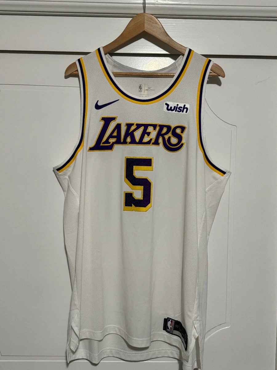 Talen Horton Tucker Lakers Nike Authentic Jersey White NBA 75th Anniversary sz52