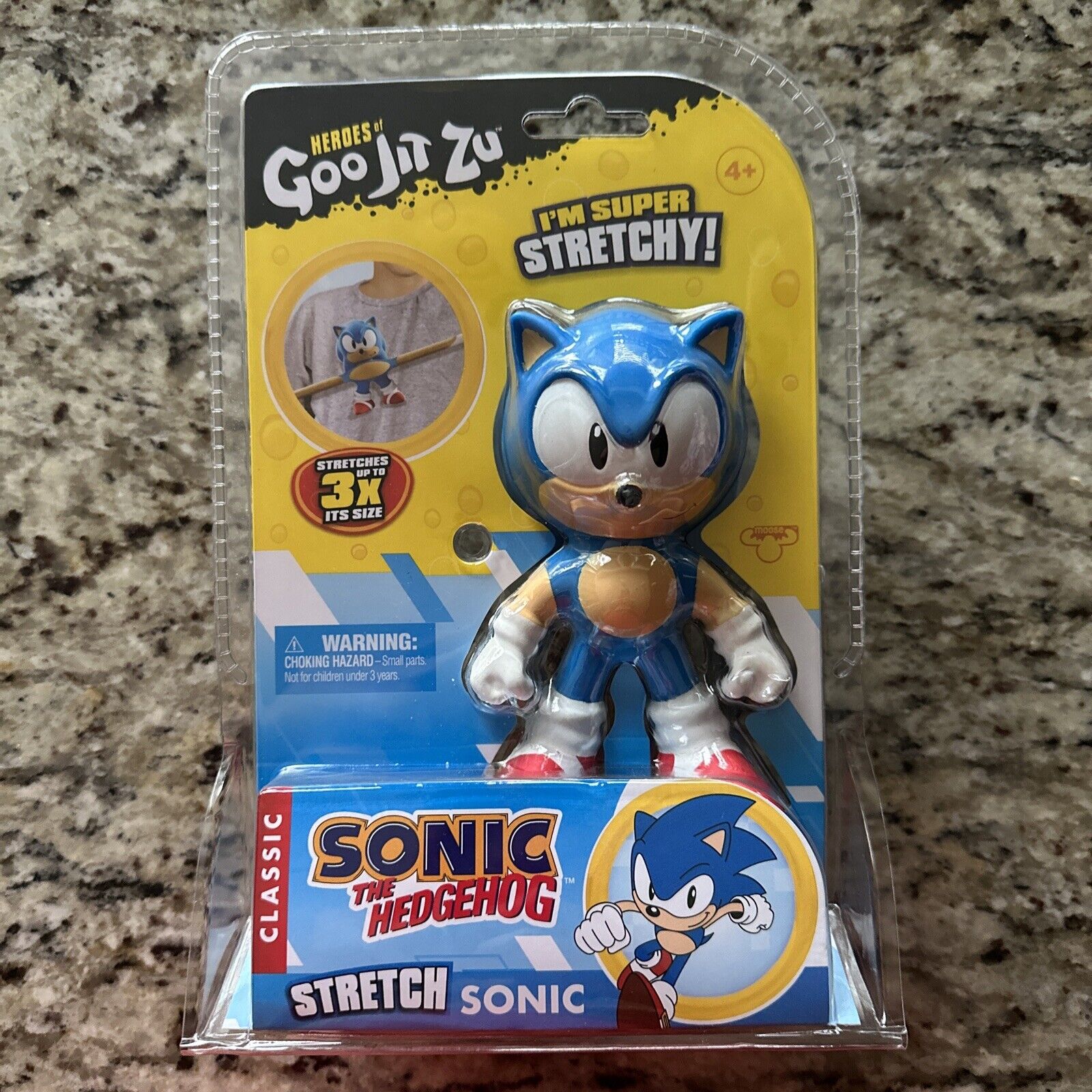 Heroes of Goo Jit Zu Classic Sonic the Hedgehog Hero - Stretch