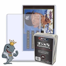 BCW 3.5x5 - Topload Holder 25ct Pack FREE SHIP