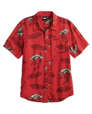 Spiderman Shirt Boys Size 8- 18 Marvel Christmas button down dress graphic print