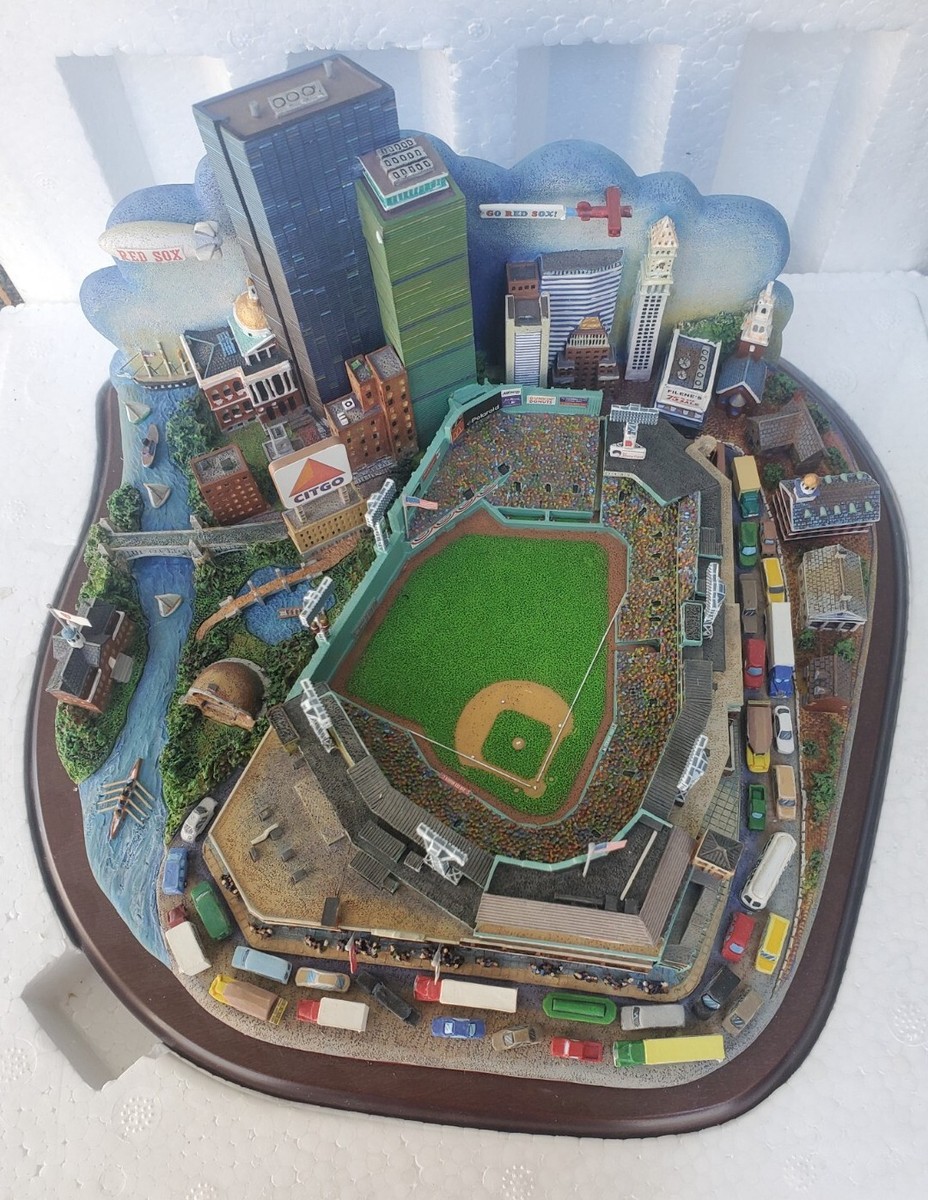 RARE Danbury Mint Boston Red Sox Opening Day Fenway Park Stadium