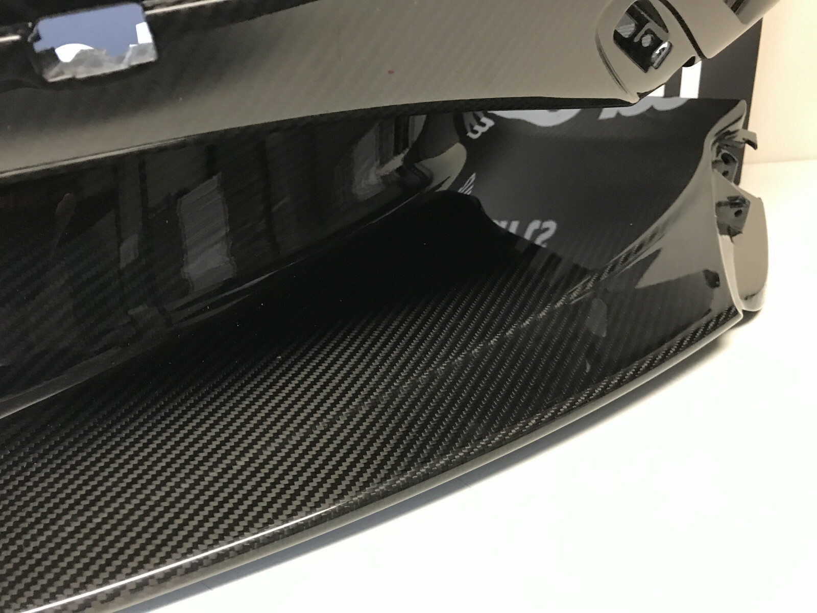 MCLAREN 570GT CARBON FIBER BUMPER SPLITTER NEW OEM 13A3324MP