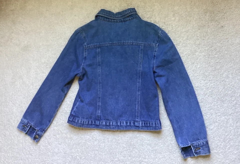 Girls SPEECHLESS Denim Jeans Jacket snap front Size Large children’s coat - Image 4 of 4
