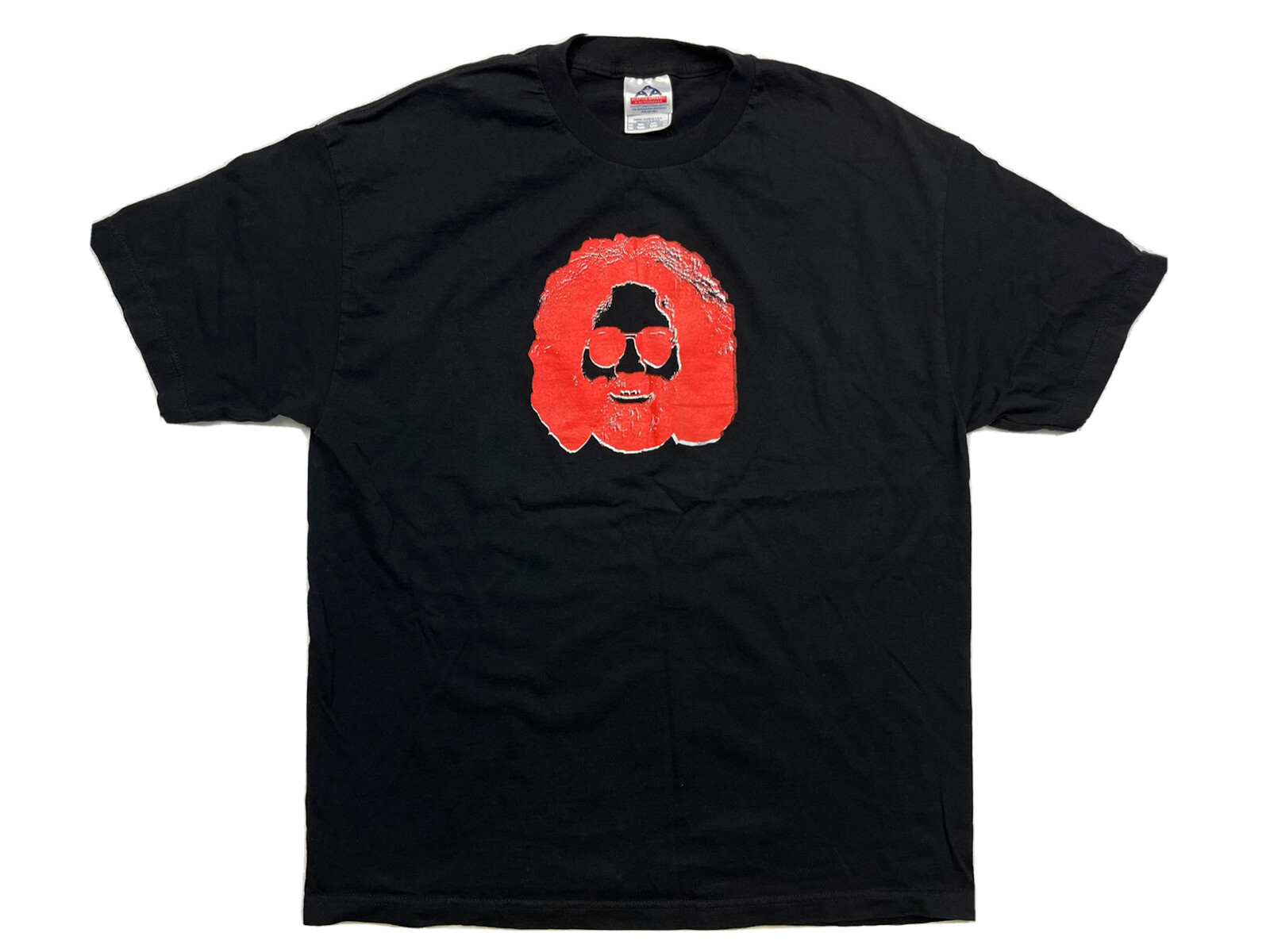 Jerry Garcia Vintage TShirt Black Red Mens XL Gratef… Gem