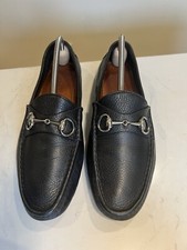 GUCCI Kanye Horsebit Black Leather Men Shoes ...