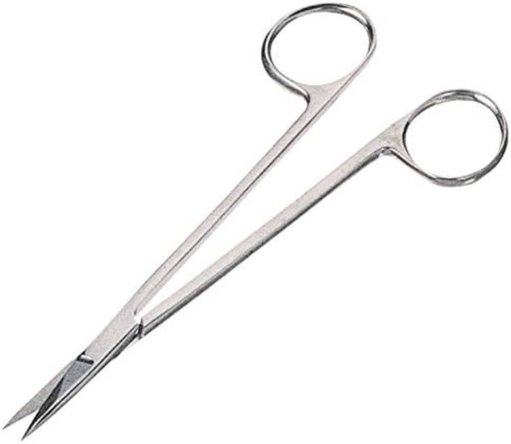 fine electronic snips 145mm (scissor style) straight end, stainless steel. Engin