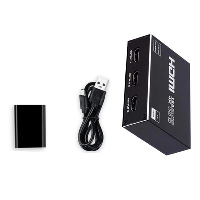 HDMI-Compatible Splitter 4K HDMI Splitter 1 In 3 Out 1x3 For HDTV Adapter