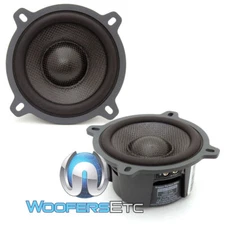 INFINITY KAPPA PERFECT 300m 3.5" CARBON FIBER COMPONENT MIDRANGE SPEAKERS NEW