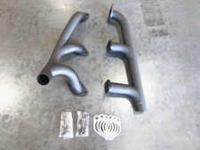 1937-48 Ford Flathead V8 Exhaust Headers Black H61001bk
