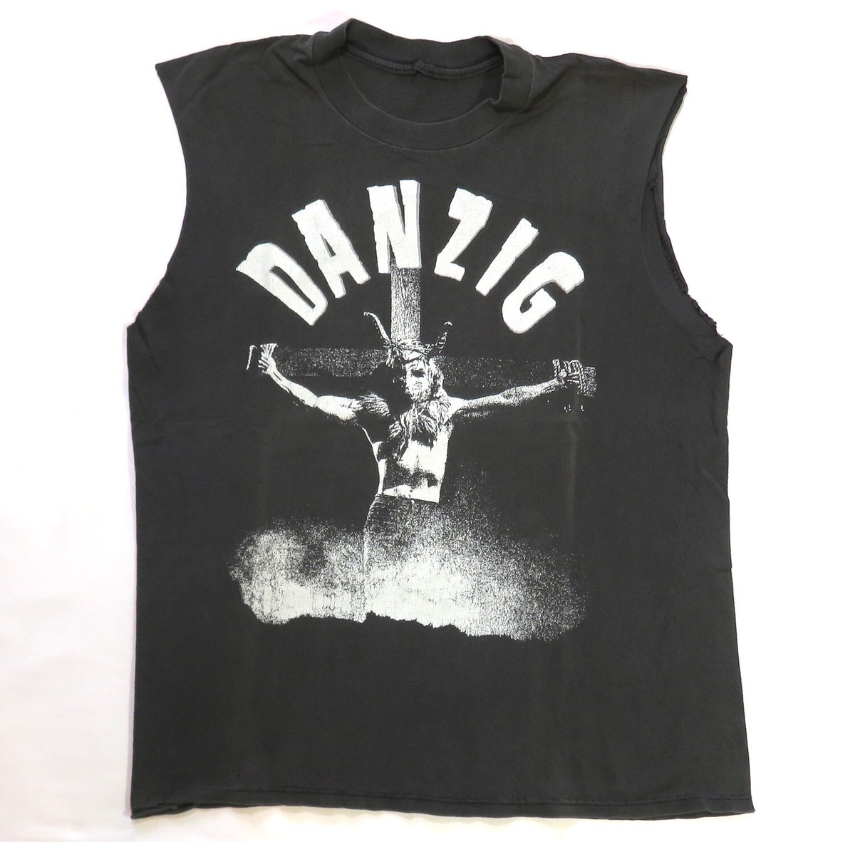 未使用！着用不可！90年代LAで購入#SAMHAI#DANZIG#MISFITS Samhain Graphic T-Shirt XL Danzig Misfits Punk Horror Band