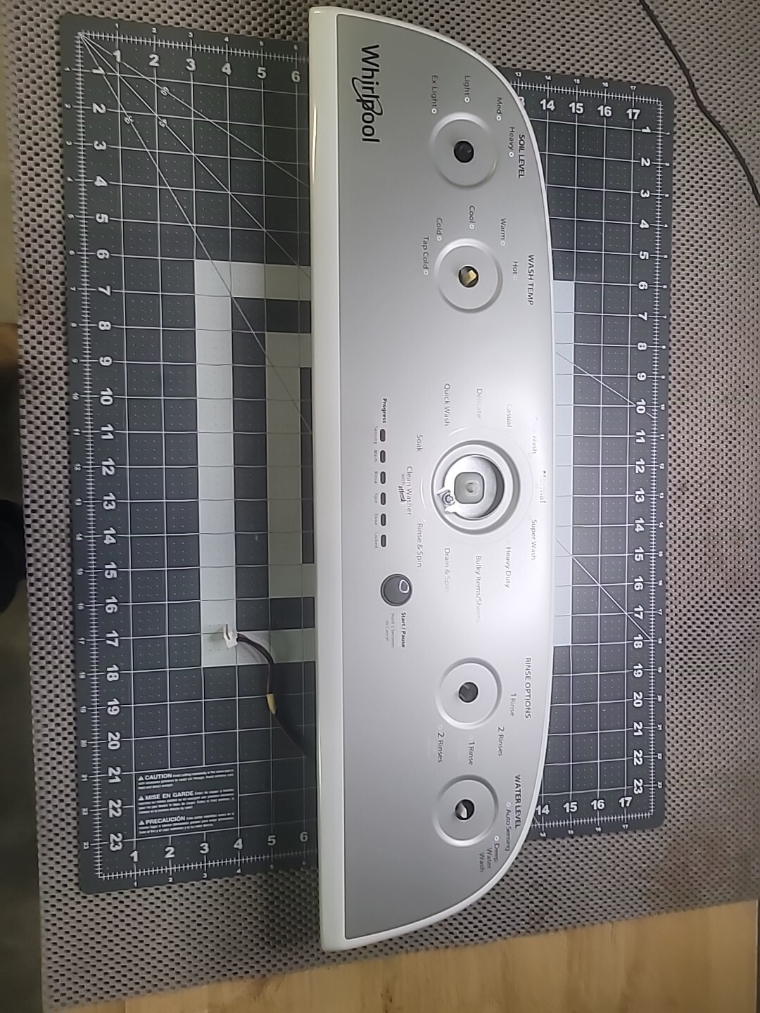 Whirlpool Washer Control Panel+ Control Board W10854250 , W11386637