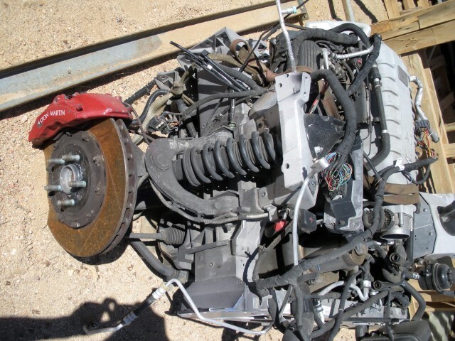 Aston Martin 4.7 V8 STRUT Knuckle Hub CALIPER ROTOR Suspension