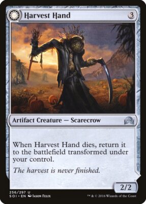 Harvest Hand // Scrounged Scythe [Shadows over Innistrad] Magic MTG